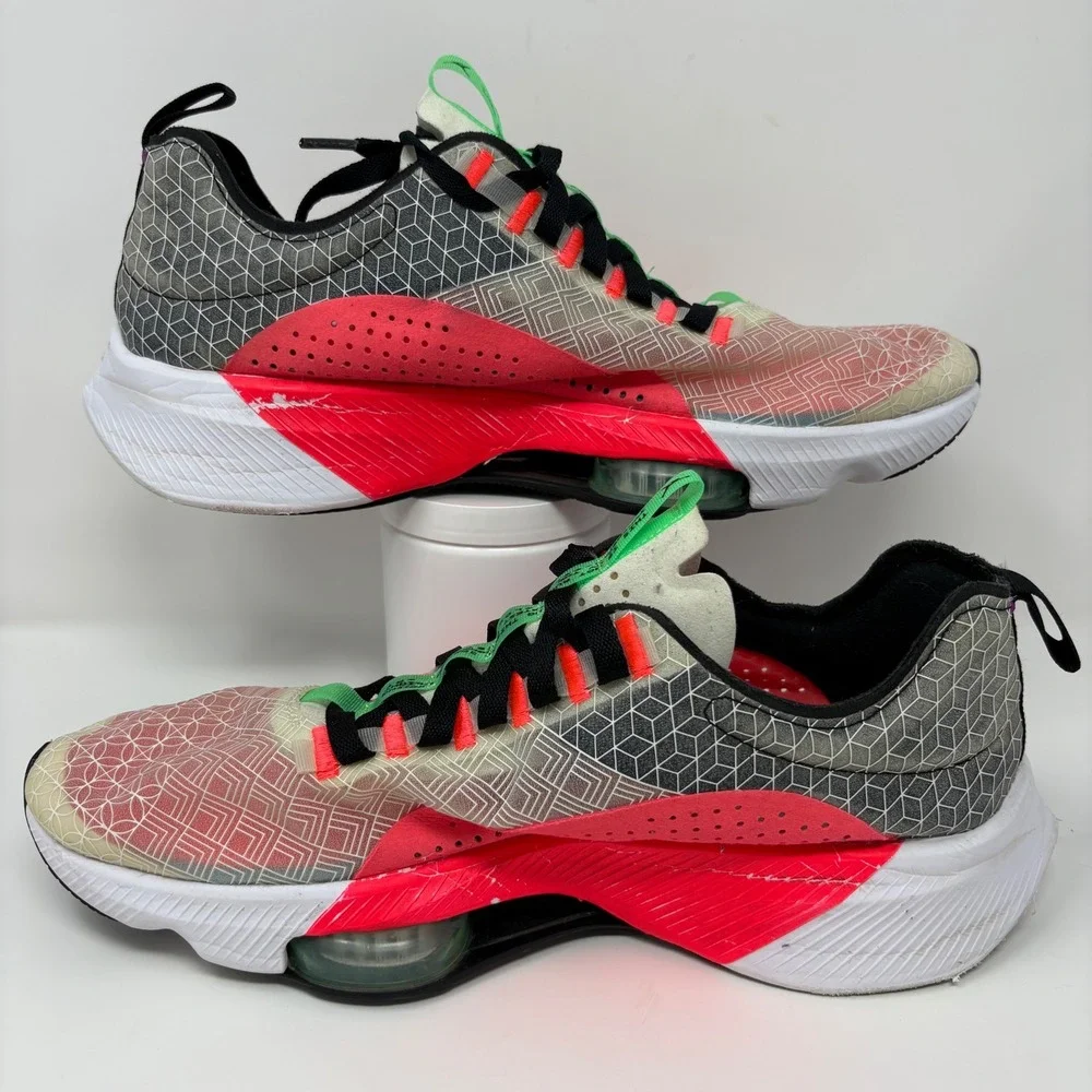 Jordan Air Zoom Renegade Men's Size 11.5 White Infrared Running Shoes CJ5383-002